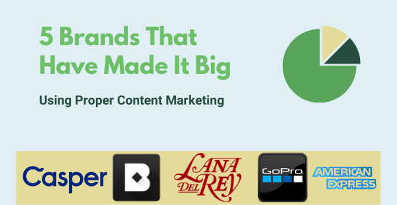 5 Brands That Have Made It Big Using Content Marketing