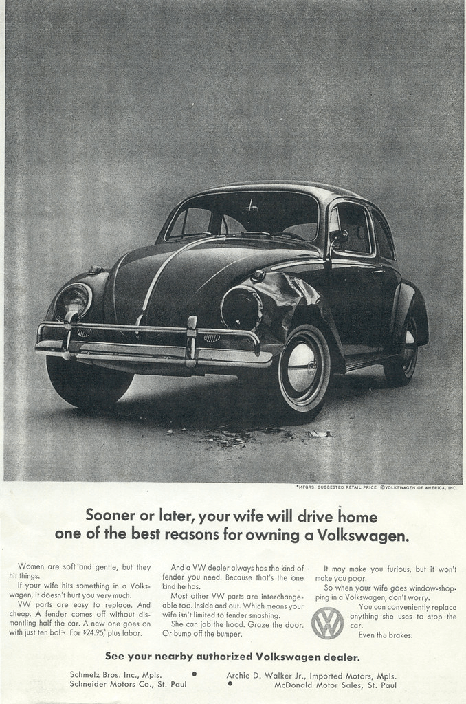 Volkswagen sexist retro commercial